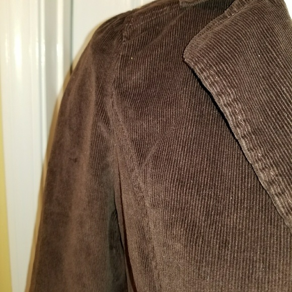 Brown corduroy jacket - Picture 3 of 6